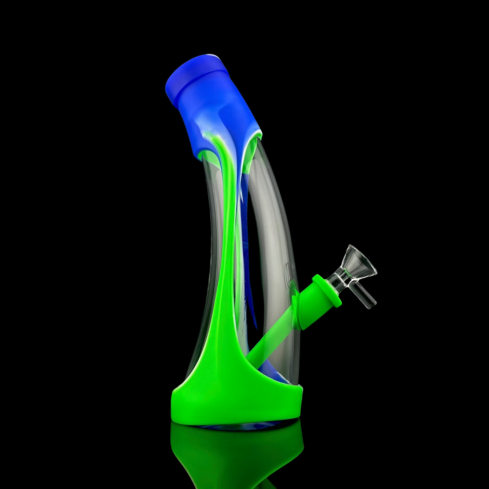 Waxmaid  Horn Silicone Glass Water Pipe