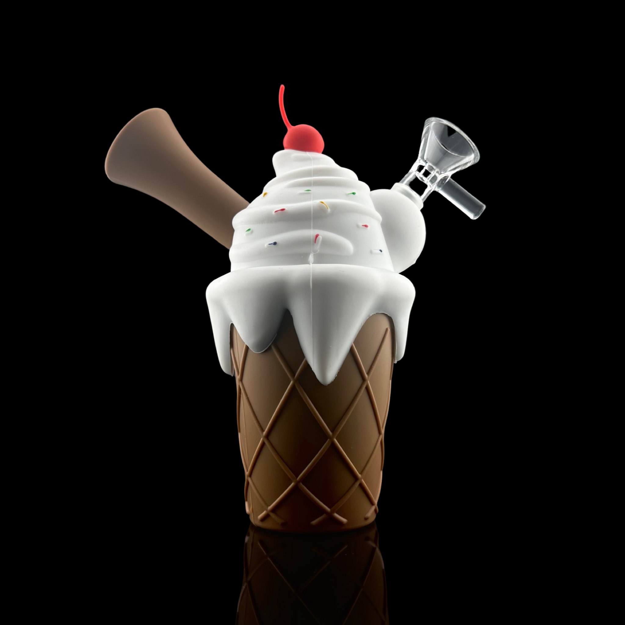 Ice Cream Cone 7 Silicone Bong
