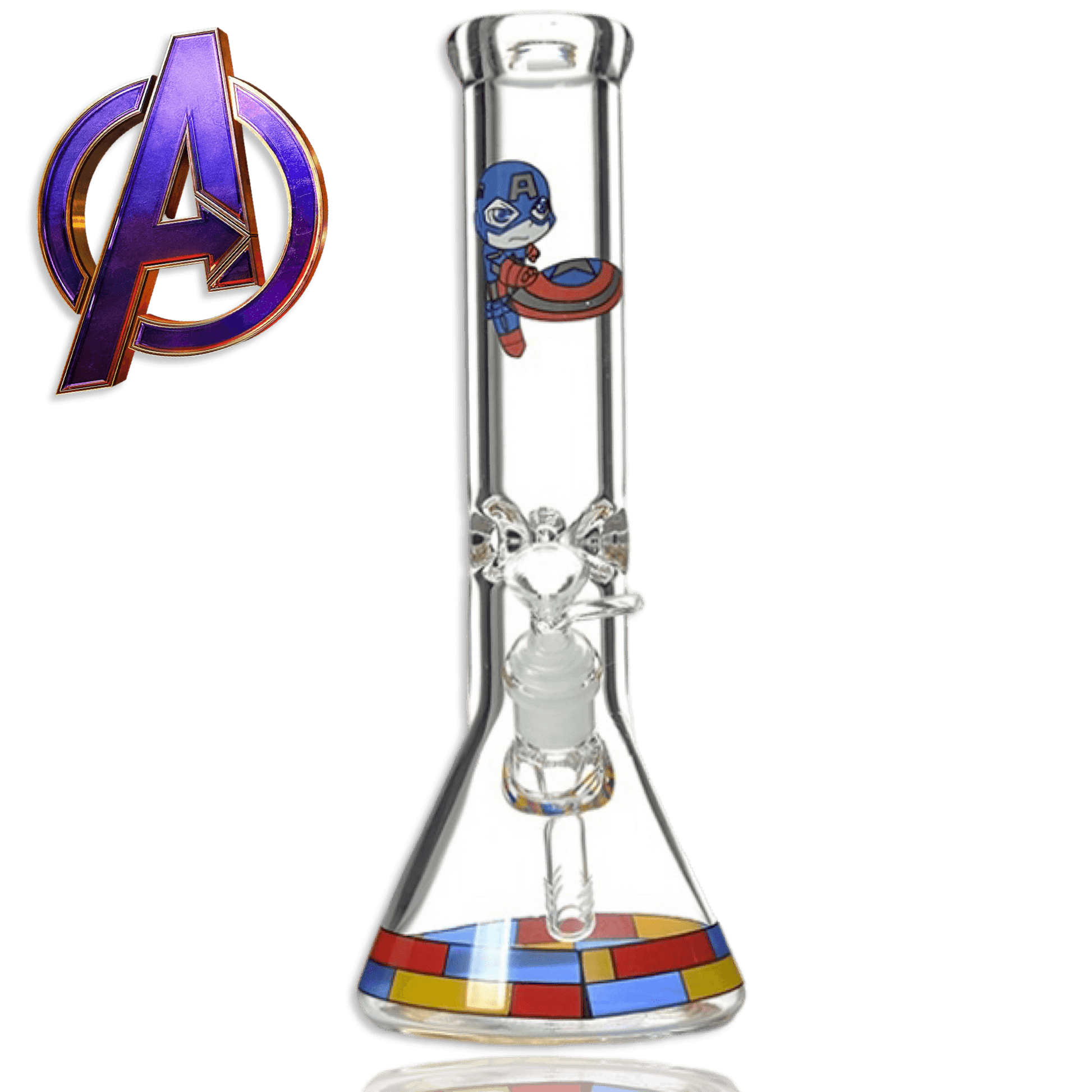 12” Avengers Beaker Bong 