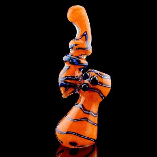 4.5” Glass Bubbler | Orange