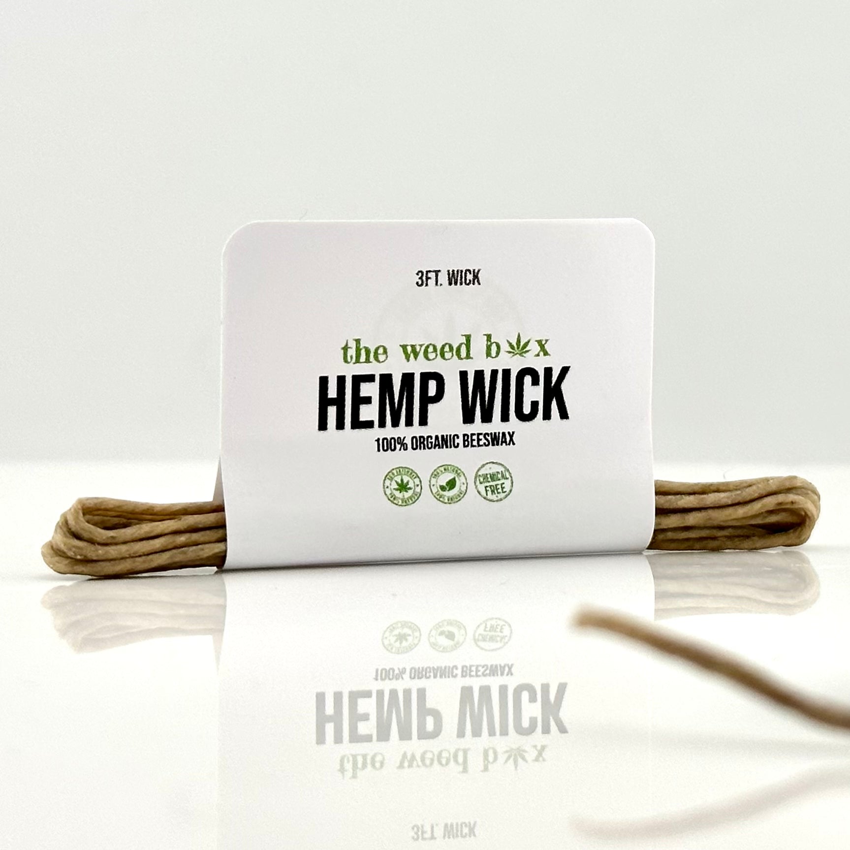 organic hemp wick