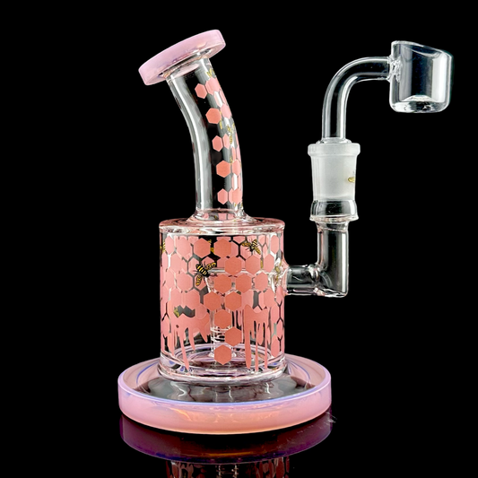 Bumble Bee Dab Rig | Pink