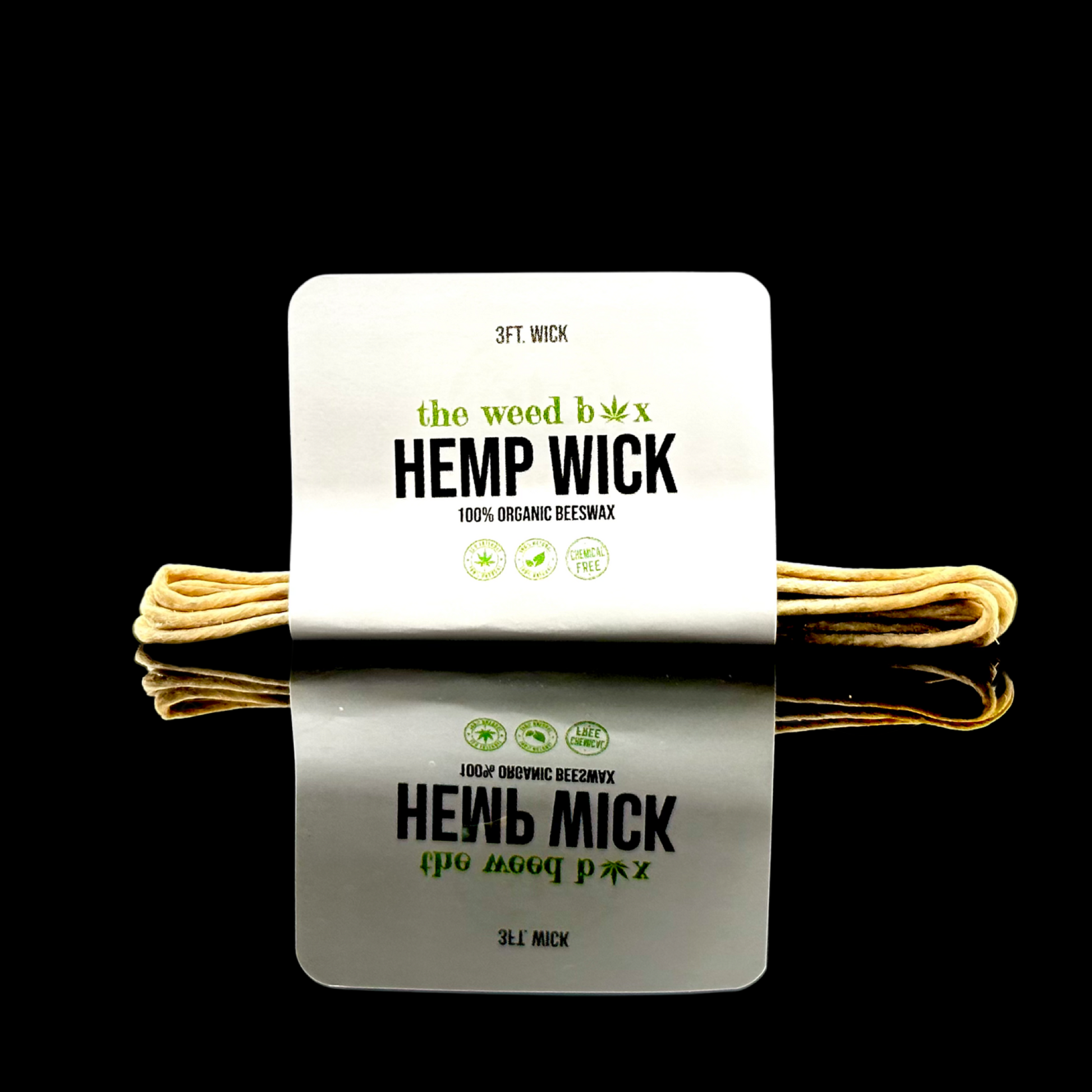 RAW Organic Hemp Wicks to Light Joints Quantity 1 unit Length 3m