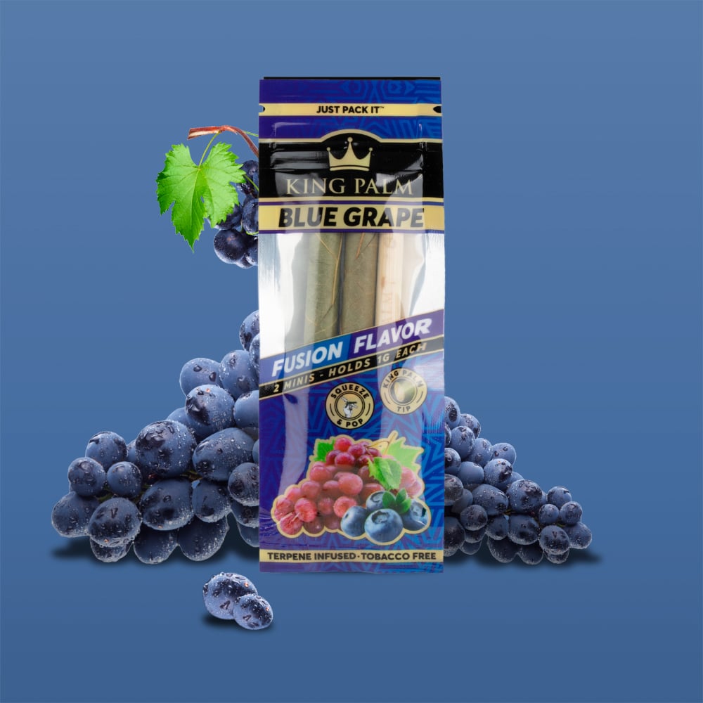 king palm blue grape