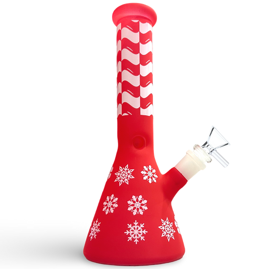 Candy cane Christmas bong