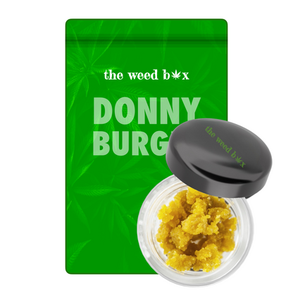 Donny burger THCa concentrate diamonds strain