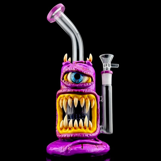 10” Cyclops Monster Bong | Purple