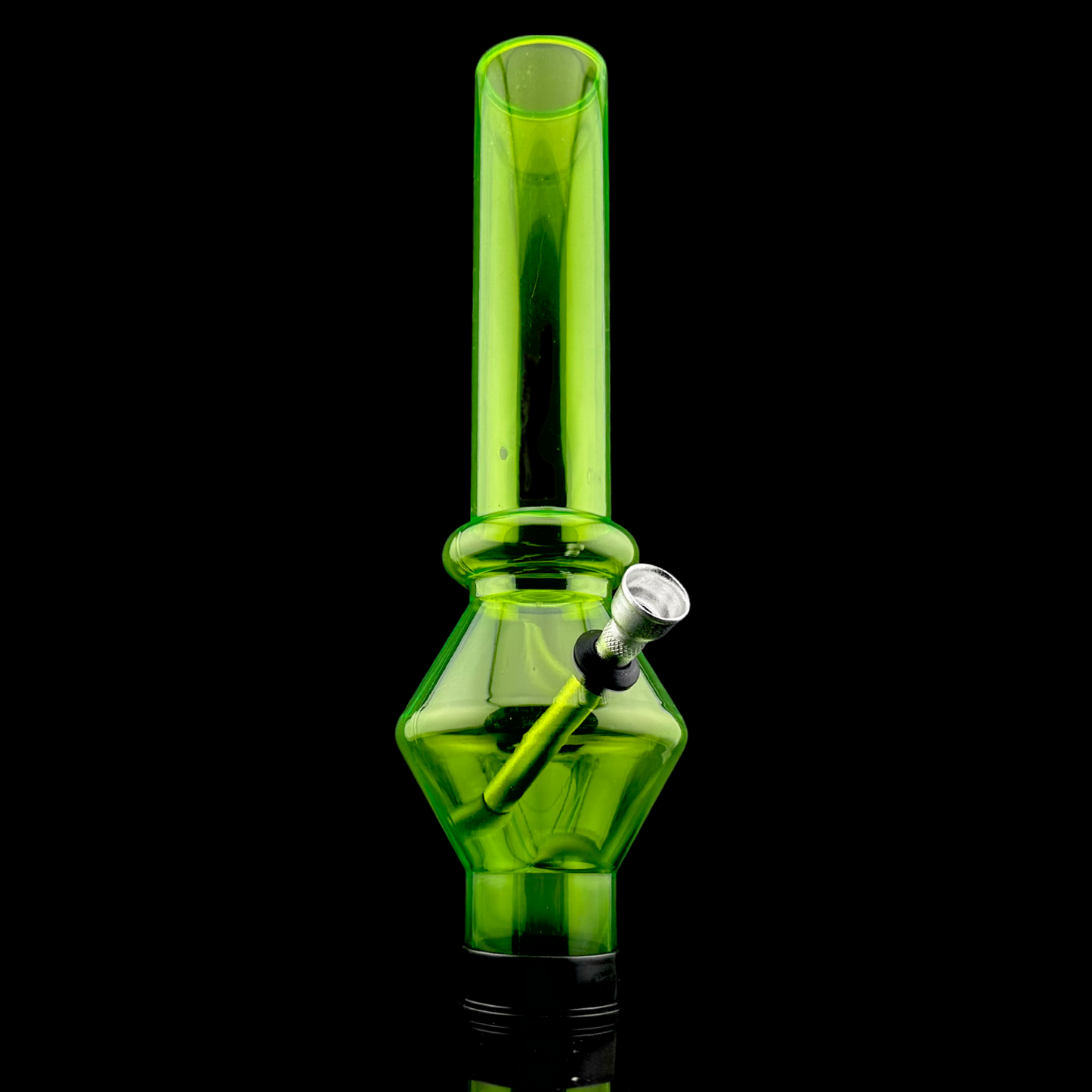 10” Green Acrylic Bong