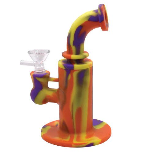 6” Assorted Silicone Bong 