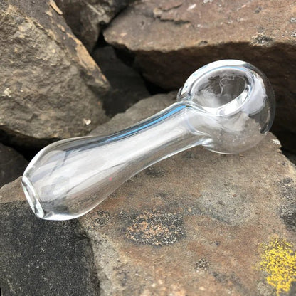 Clear Glass Hand Pipe