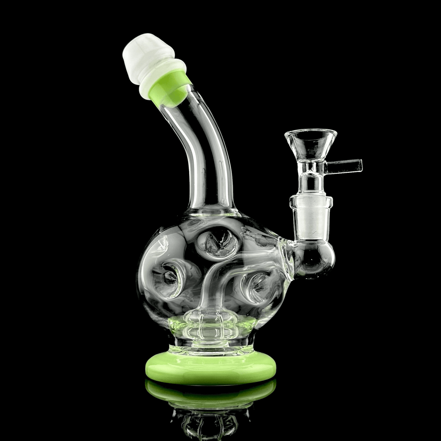 Ice Punch Globe Bong | Slime Green - Weed Subscription Box