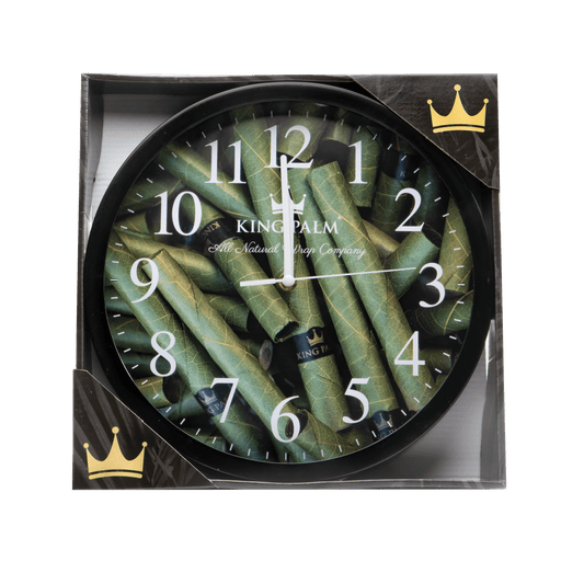 king palm clock