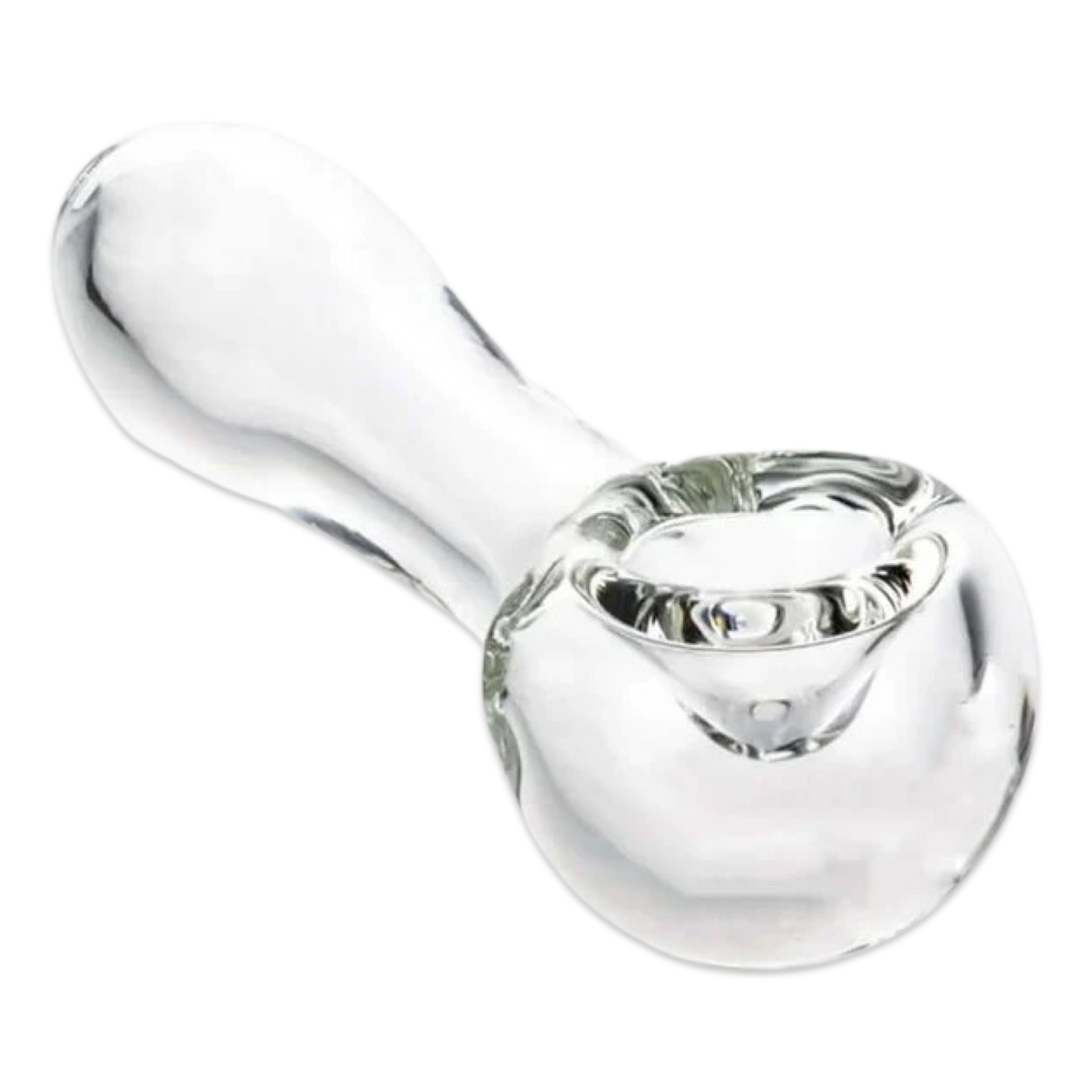 Clear Glass Hand Pipe