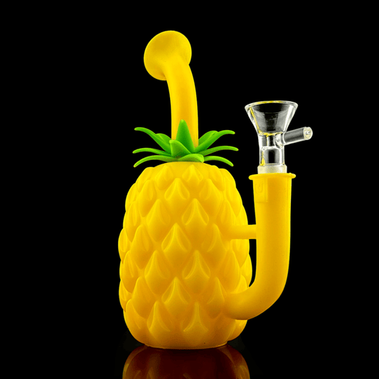 Yellow Pineapple Bong - Weed Subscription Box